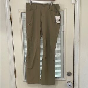 Marmot Tan Hiking Tech Pants for Versatile Outdoor Adventures Womens Size 8 NWT